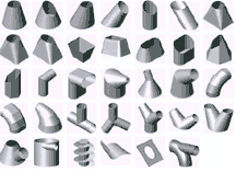 Plate'n'Sheet: Figuras y variantes para trazar. Plate'n'Sheet: Figuras y variantes para trazar.